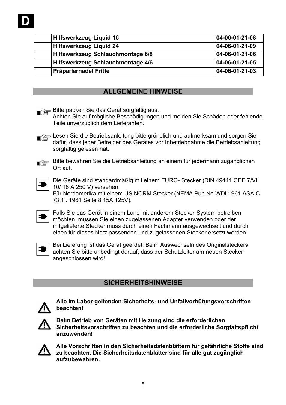 Id i | Heidolph Synthesis 1 User Manual | Page 8 / 268