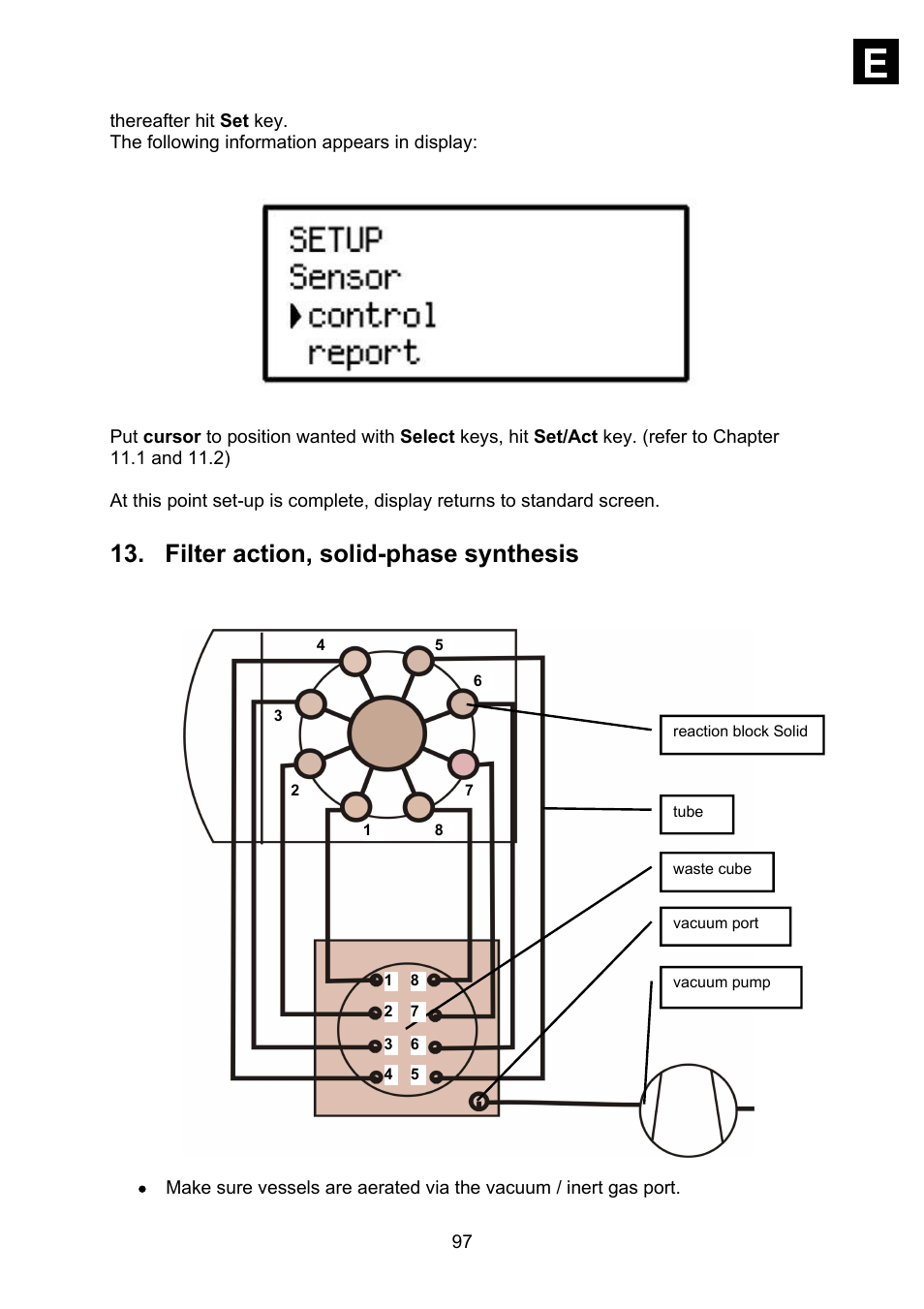 Filter action, solid-phase synthesis | Heidolph Synthesis 1 User Manual | Page 97 / 268