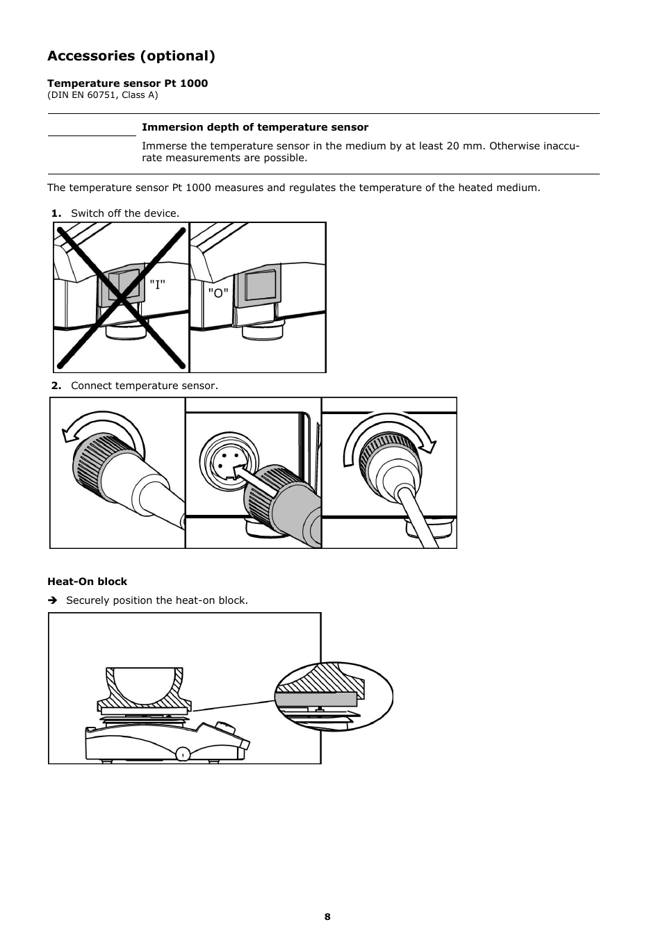Accessories (optional) | Heidolph MR Hei-Tec User Manual | Page 16 / 39