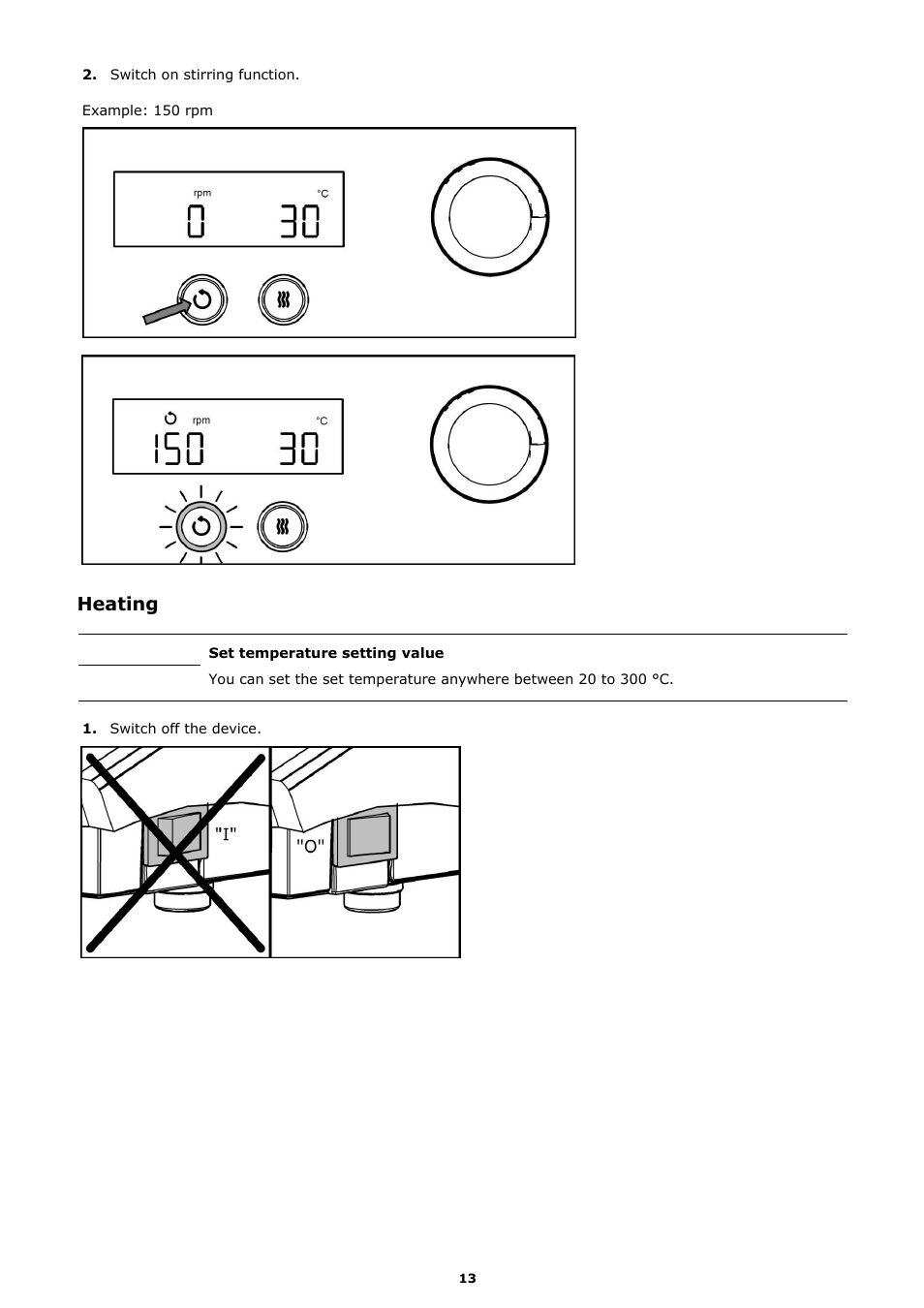 Heating | Heidolph MR Hei-Tec User Manual | Page 21 / 39