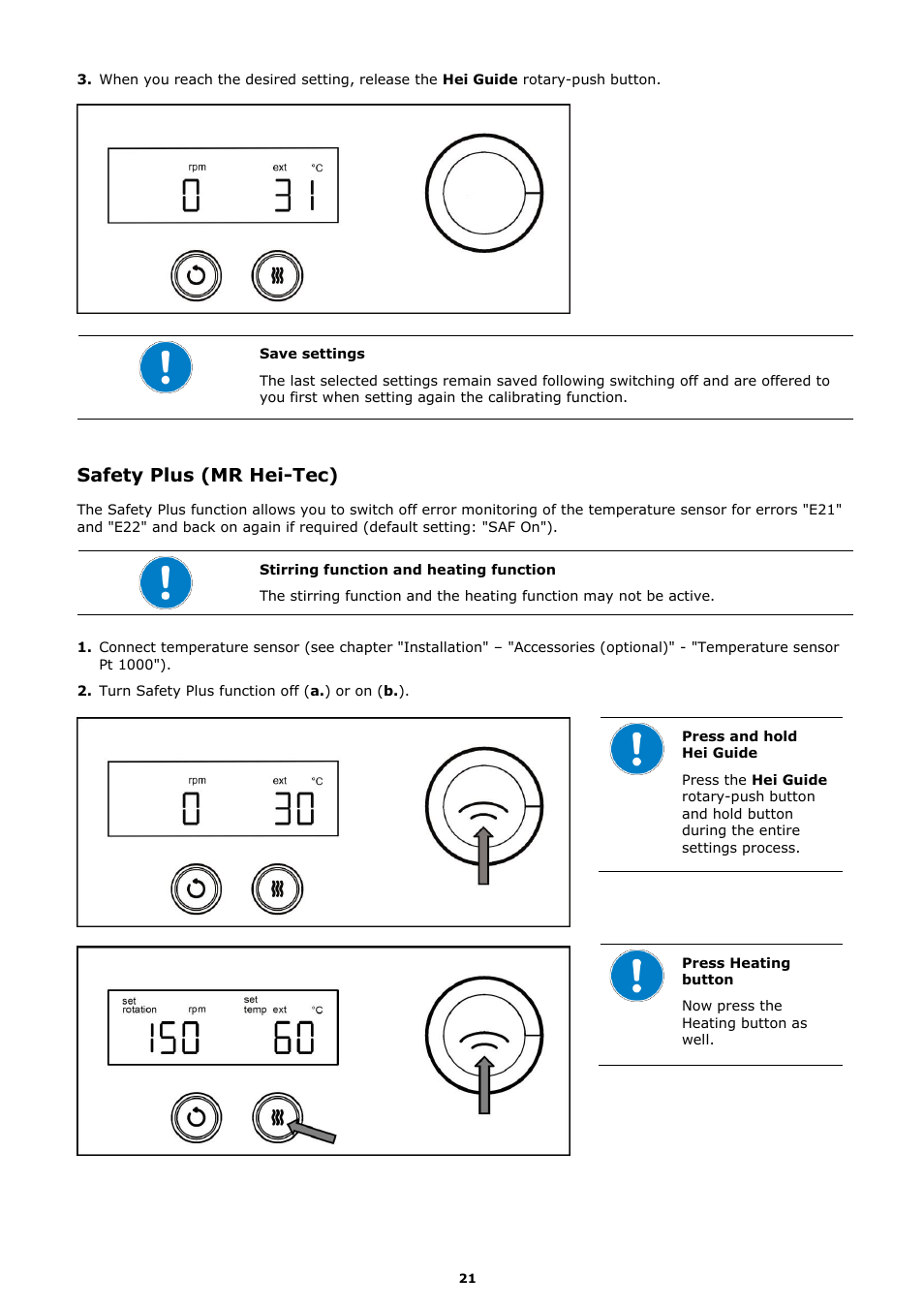Safety plus (mr hei-tec) | Heidolph MR Hei-Tec User Manual | Page 29 / 39