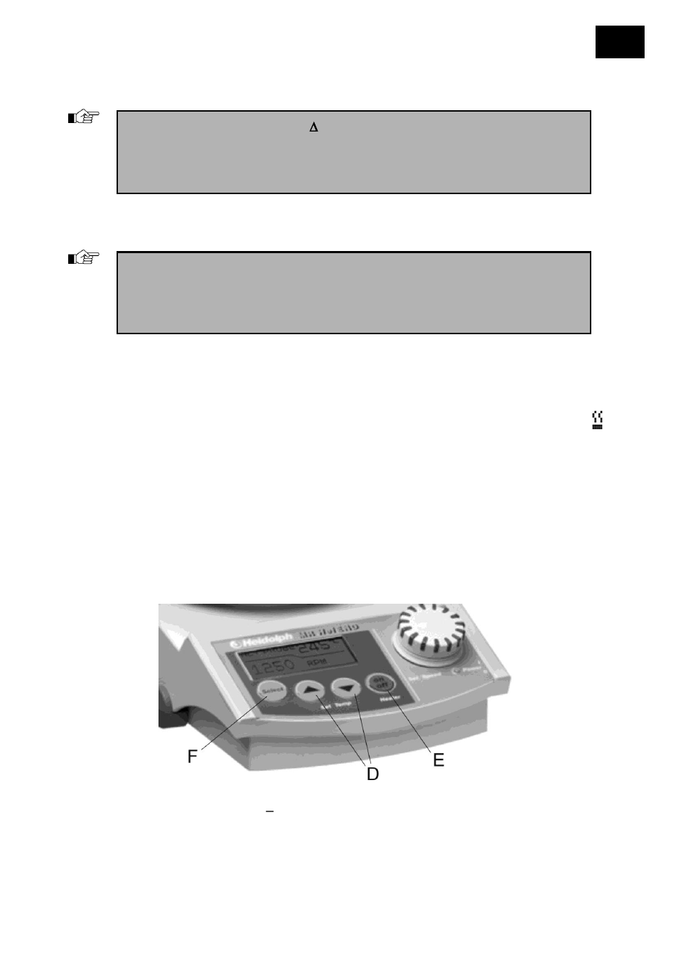 Inserimento del riscaldamento | Heidolph MR Hei-End User Manual | Page 109 / 124