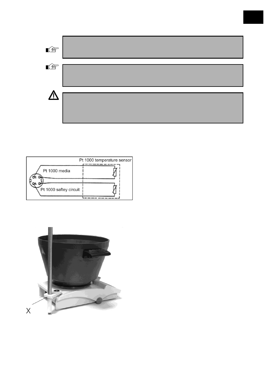 Pt 1000 pin assignment, Using a heating bath | Heidolph MR Hei-End User Manual | Page 33 / 124