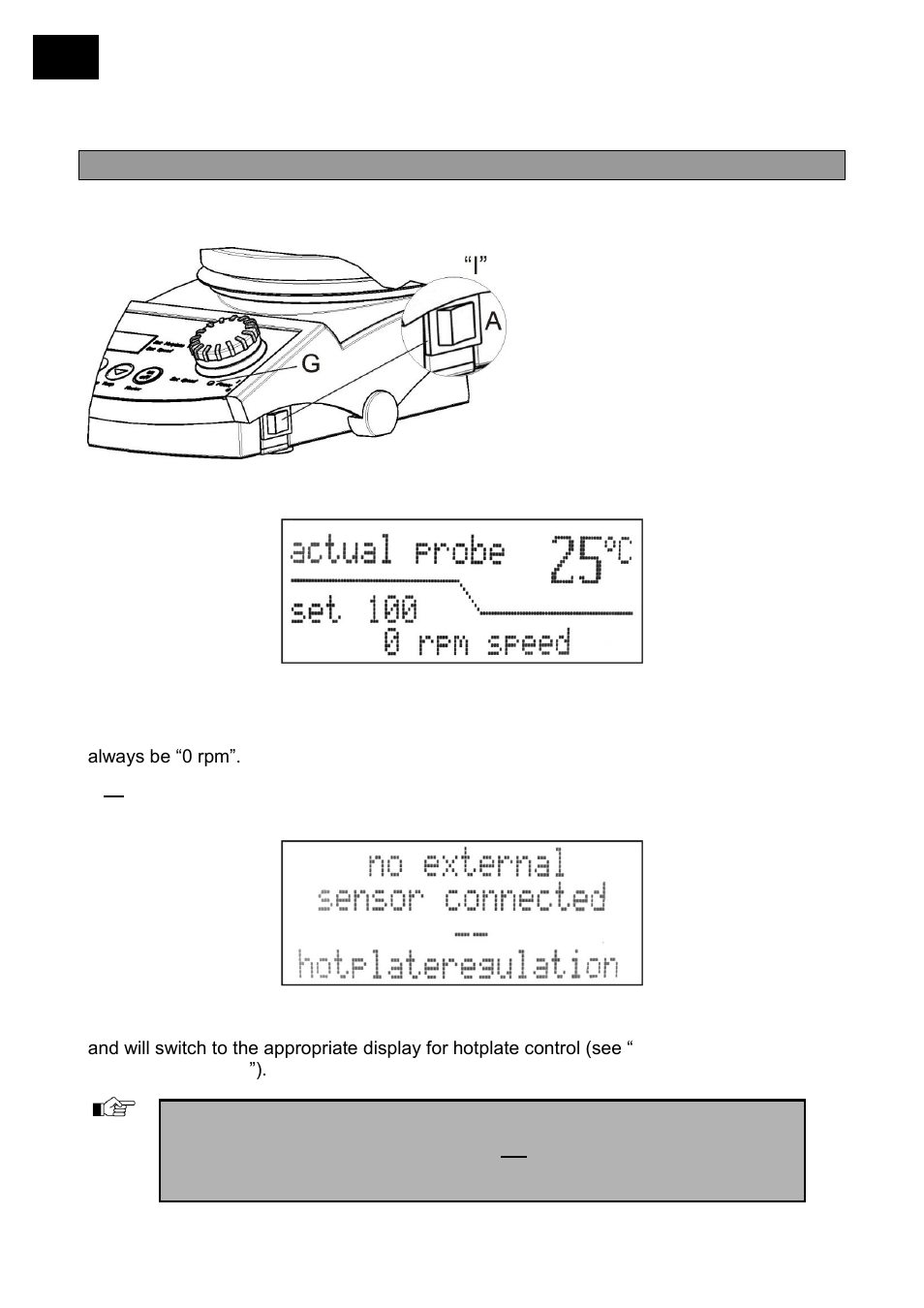 Operation, Switching the instrument on | Heidolph MR Hei-End User Manual | Page 34 / 124