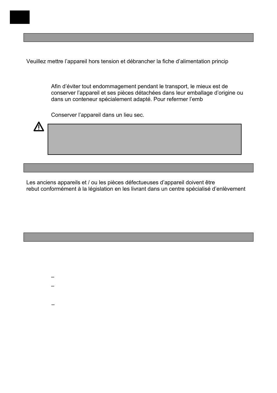 Démontage, transport et stockage, Élimination, Défauts et dépannage | Heidolph MR Hei-End User Manual | Page 70 / 124