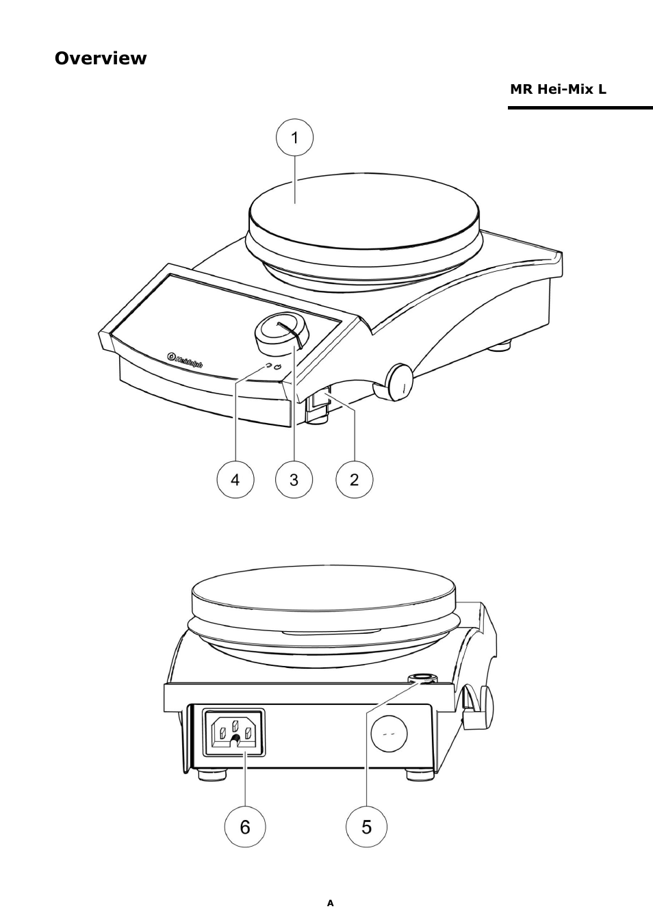 Overview | Heidolph MR Hei-Mix D User Manual | Page 2 / 24