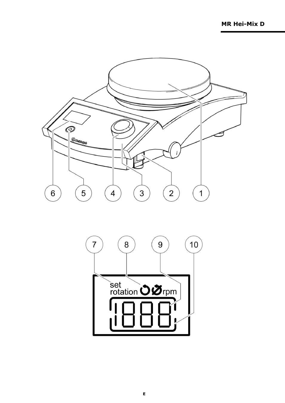 Heidolph MR Hei-Mix D User Manual | Page 6 / 24