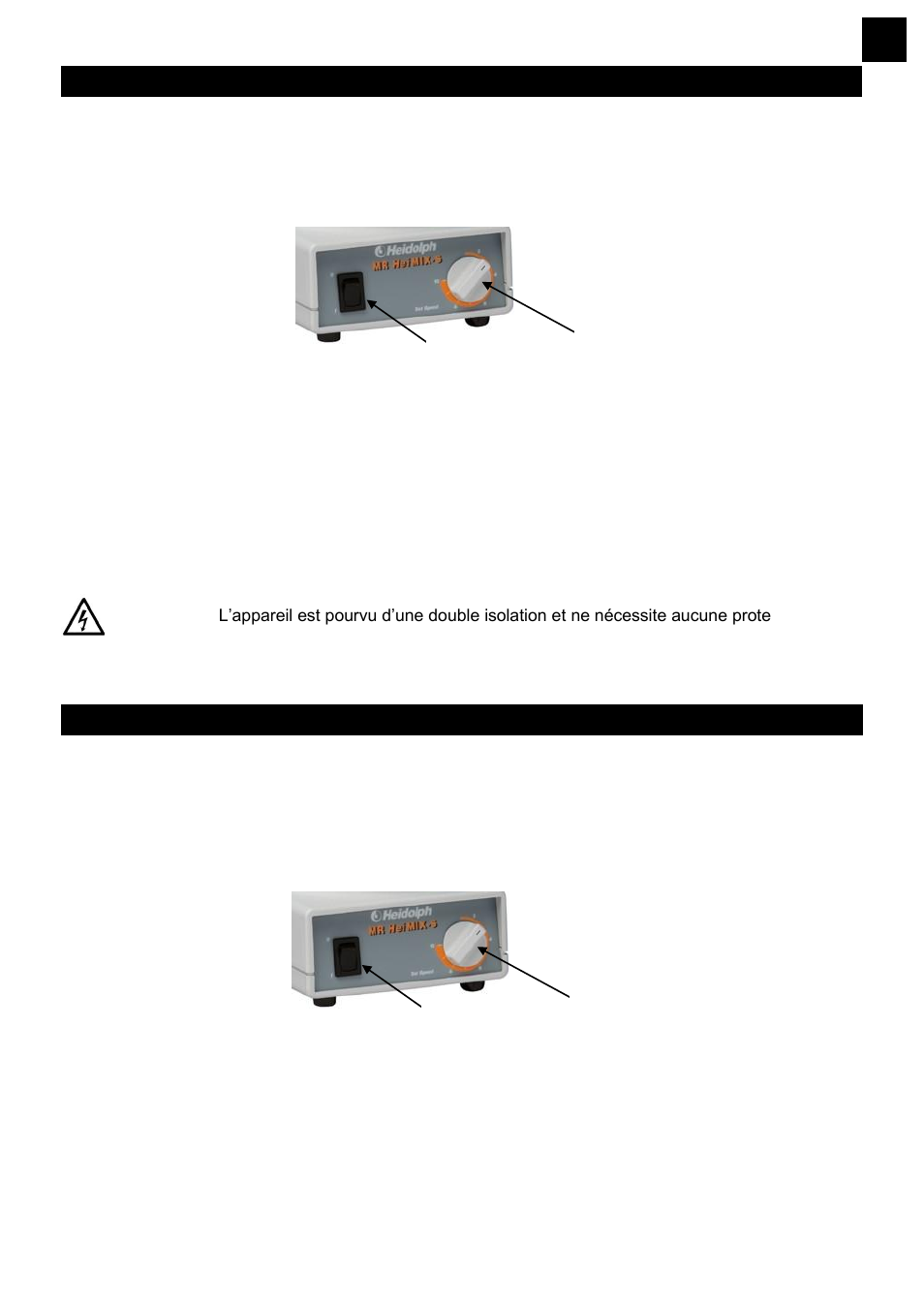 Montage, Utilisation et fonctionnement | Heidolph MR Hei-Mix S User Manual | Page 17 / 34