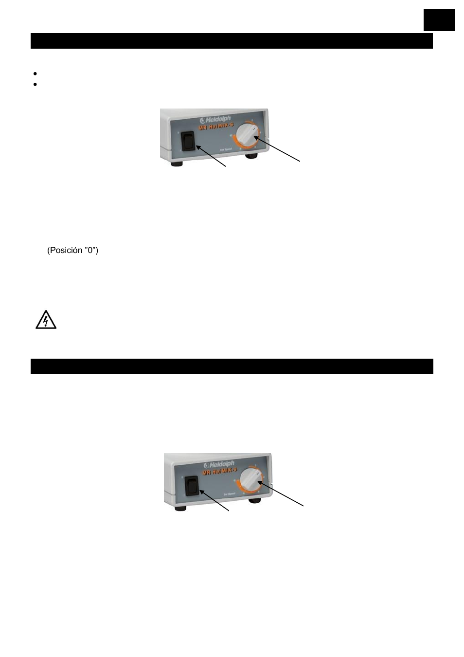 Estructura, Manejo y funcionamiento | Heidolph MR Hei-Mix S User Manual | Page 23 / 34