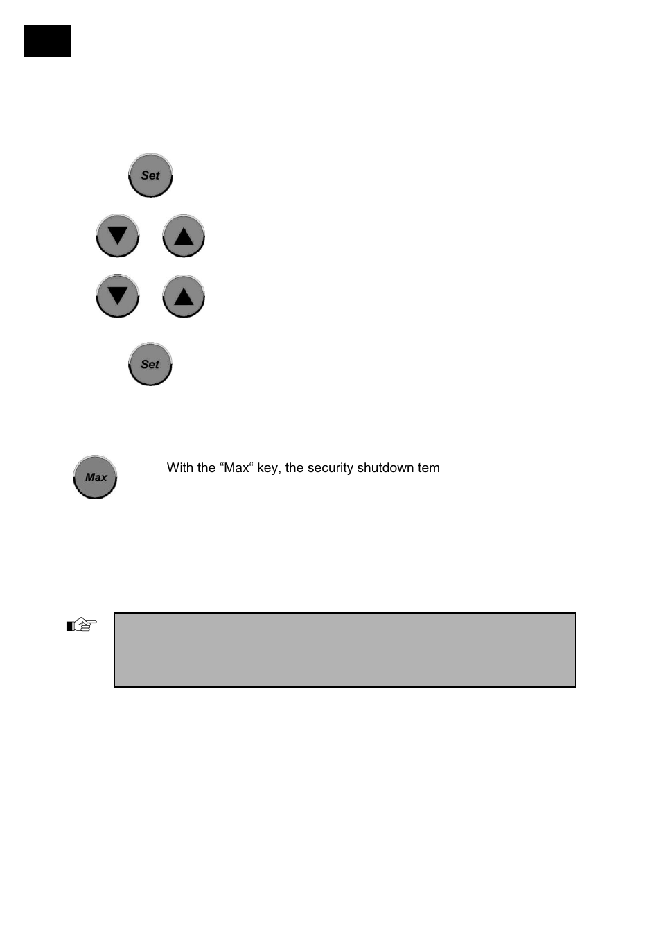 Temperature measurement, Setting the reference value, Security shutdown temperature max | Regulating procedure | Heidolph EKT Hei-Con G User Manual | Page 24 / 78