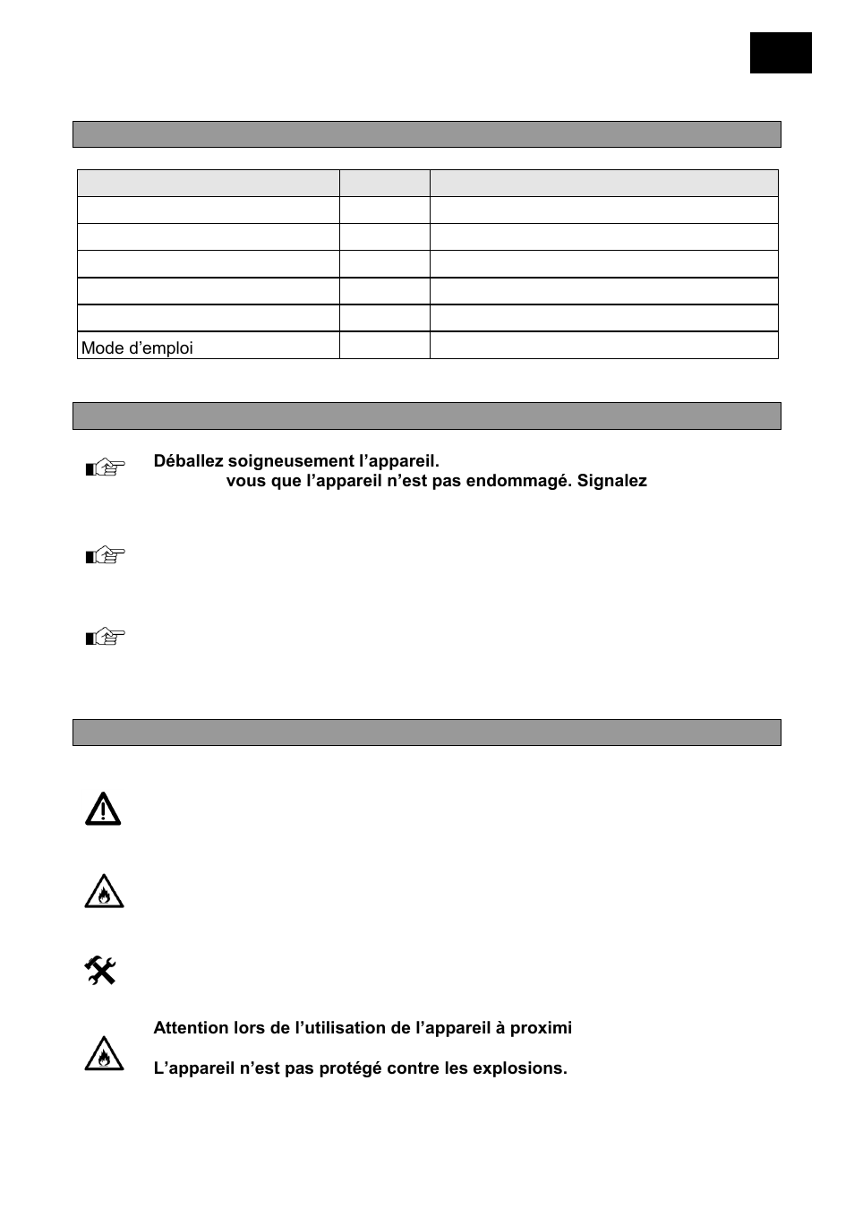 Étendue de la livraison, Remarques générales, Consignes de sécurité | Heidolph EKT Hei-Con G User Manual | Page 33 / 78