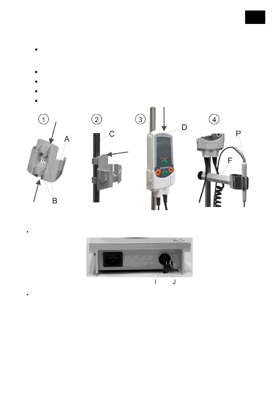 Fijación del regulador de temperatura, Conexión eléctrica | Heidolph EKT Hei-Con G User Manual | Page 51 / 78