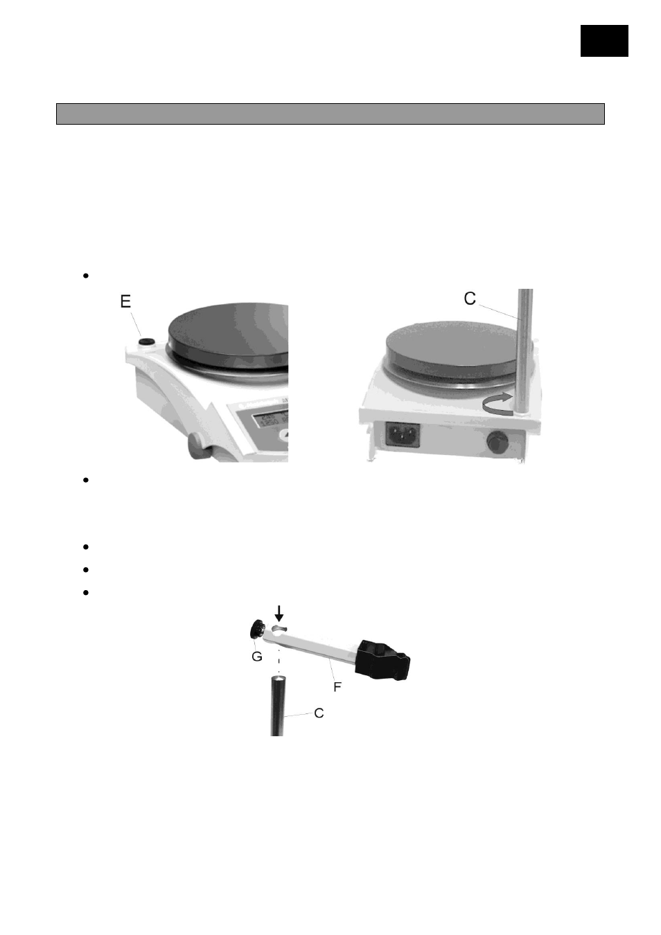 Montaggio e messa in funzione, Disimballaggio, Montaggio dell'ekt hei-con | Heidolph EKT Hei-Con G User Manual | Page 65 / 78