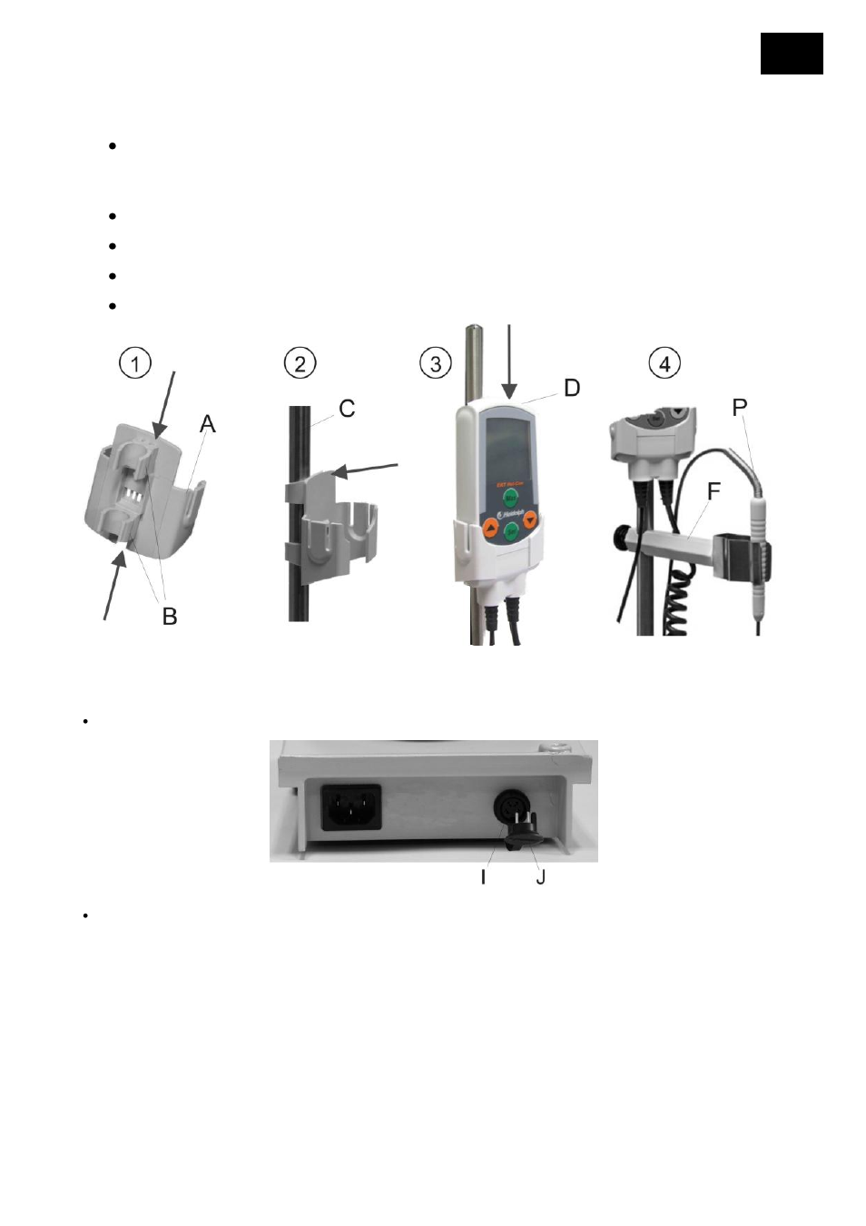 Befestigen des temperaturreglers, Elektrischer anschluss | Heidolph EKT Hei-Con G User Manual | Page 7 / 78