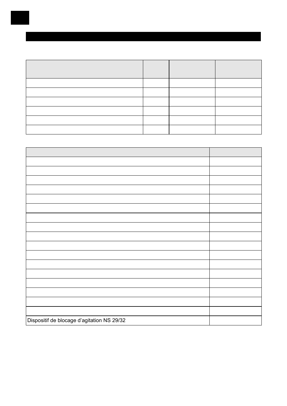Volume de livraison et accessoires | Heidolph RZR 1 User Manual | Page 24 / 44