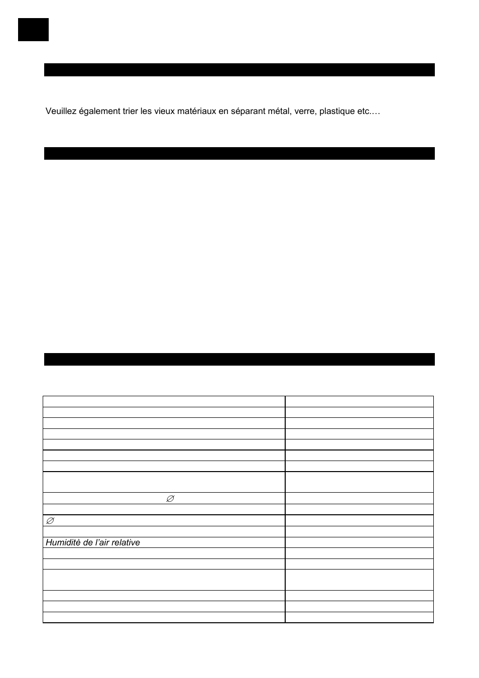 Elimination des dechets, Disfonctionnement et remedes, Donees technique | Heidolph RZR 1 User Manual | Page 30 / 44