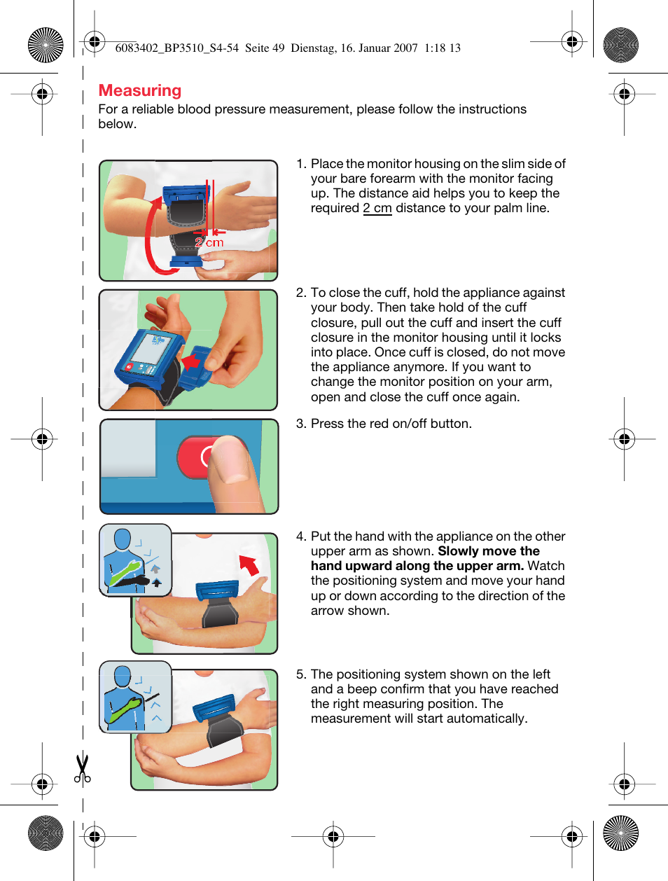 Braun BP3510 User Manual | Page 48 / 53