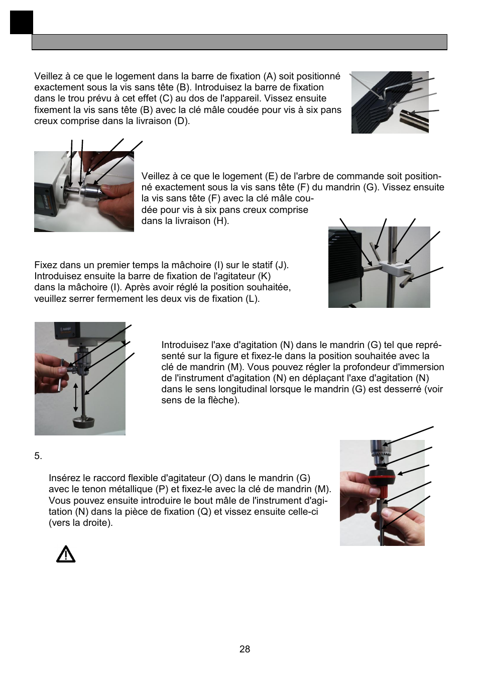 Montage | Heidolph RZR 2041 User Manual | Page 28 / 58