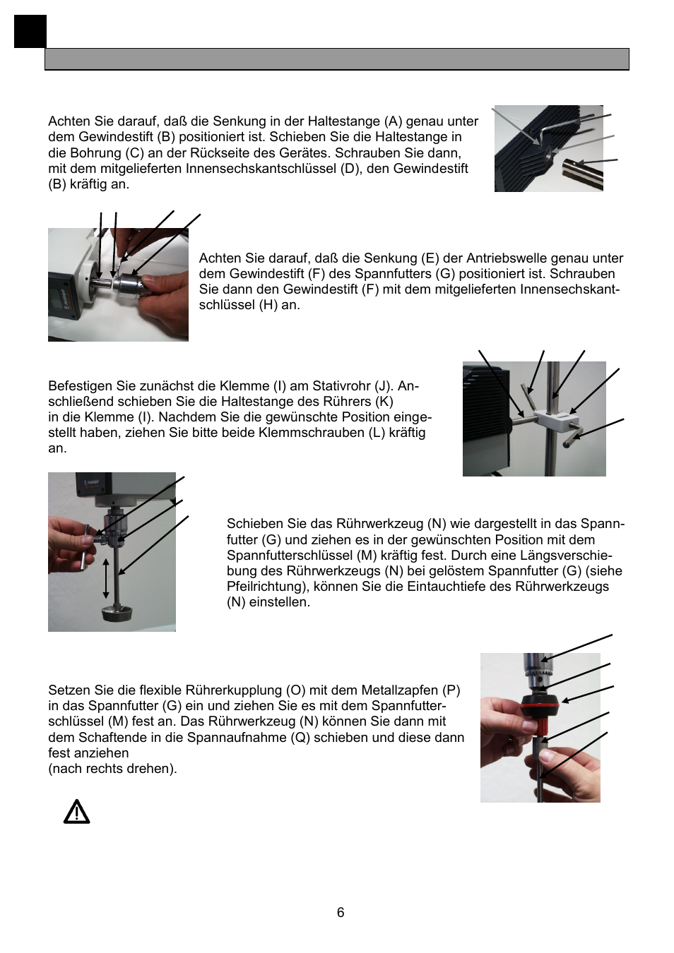 Aufbau | Heidolph RZR 2041 User Manual | Page 6 / 58