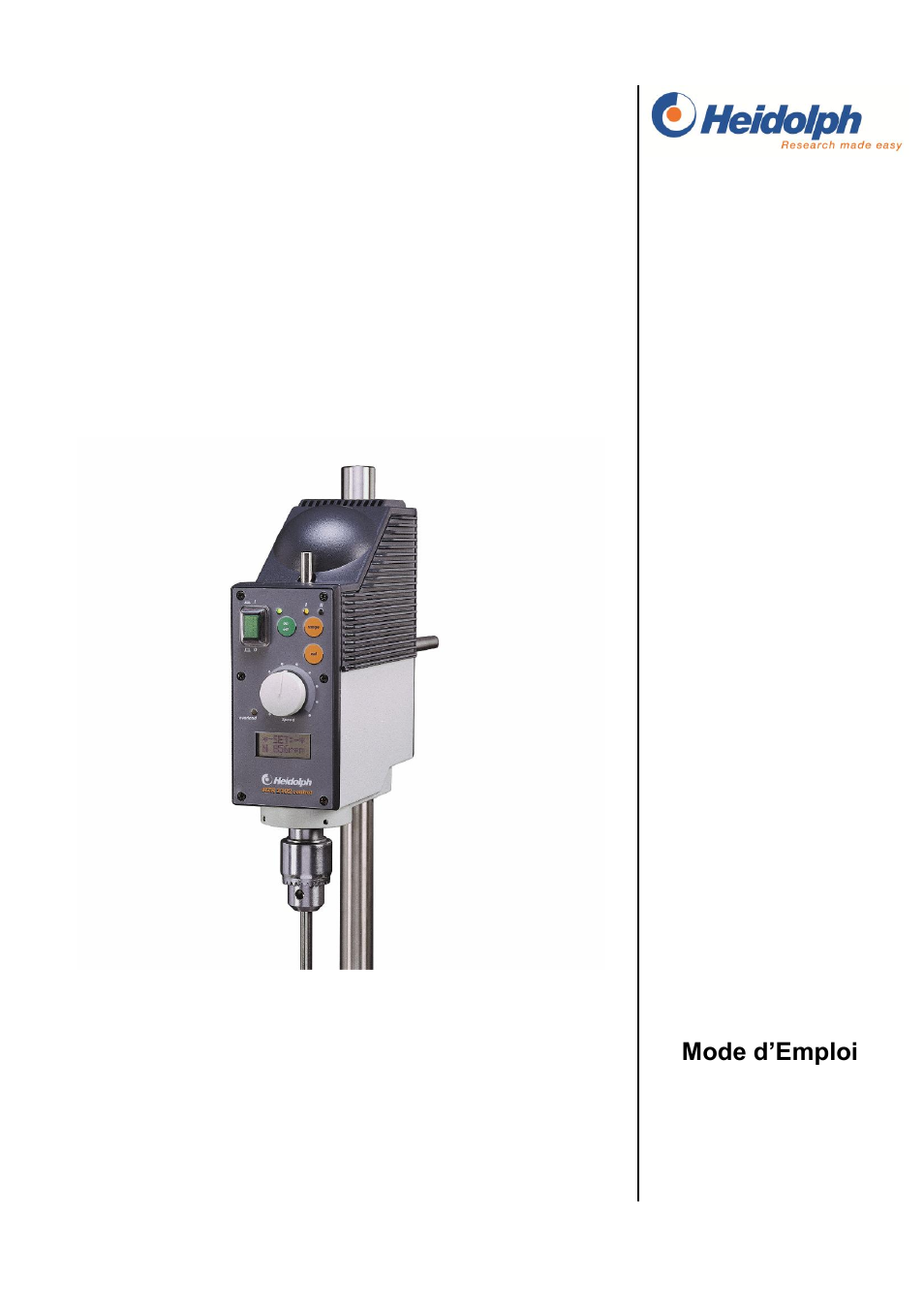 Heidolph RZR 2102 control Z User Manual | 68 pages