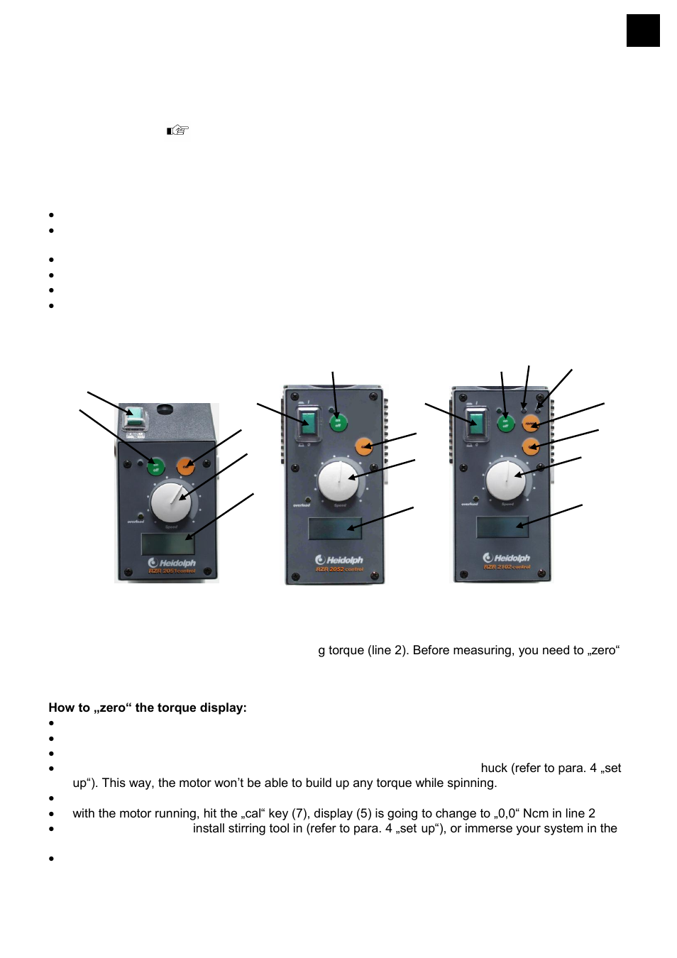 Heidolph RZR 2102 control Z User Manual | Page 21 / 68