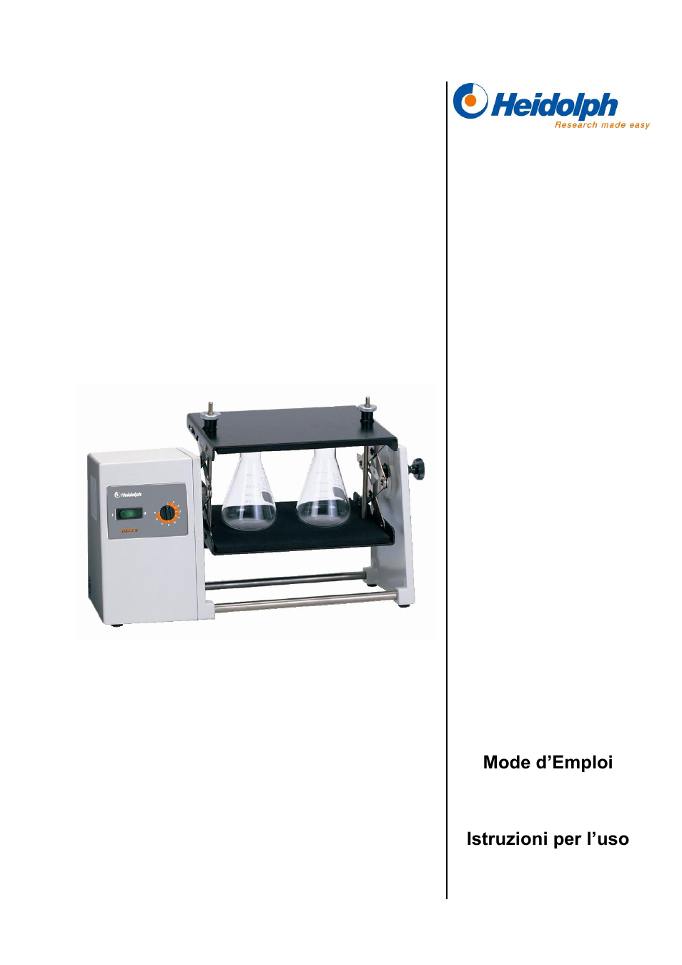 Heidolph REAX 2 User Manual | 48 pages