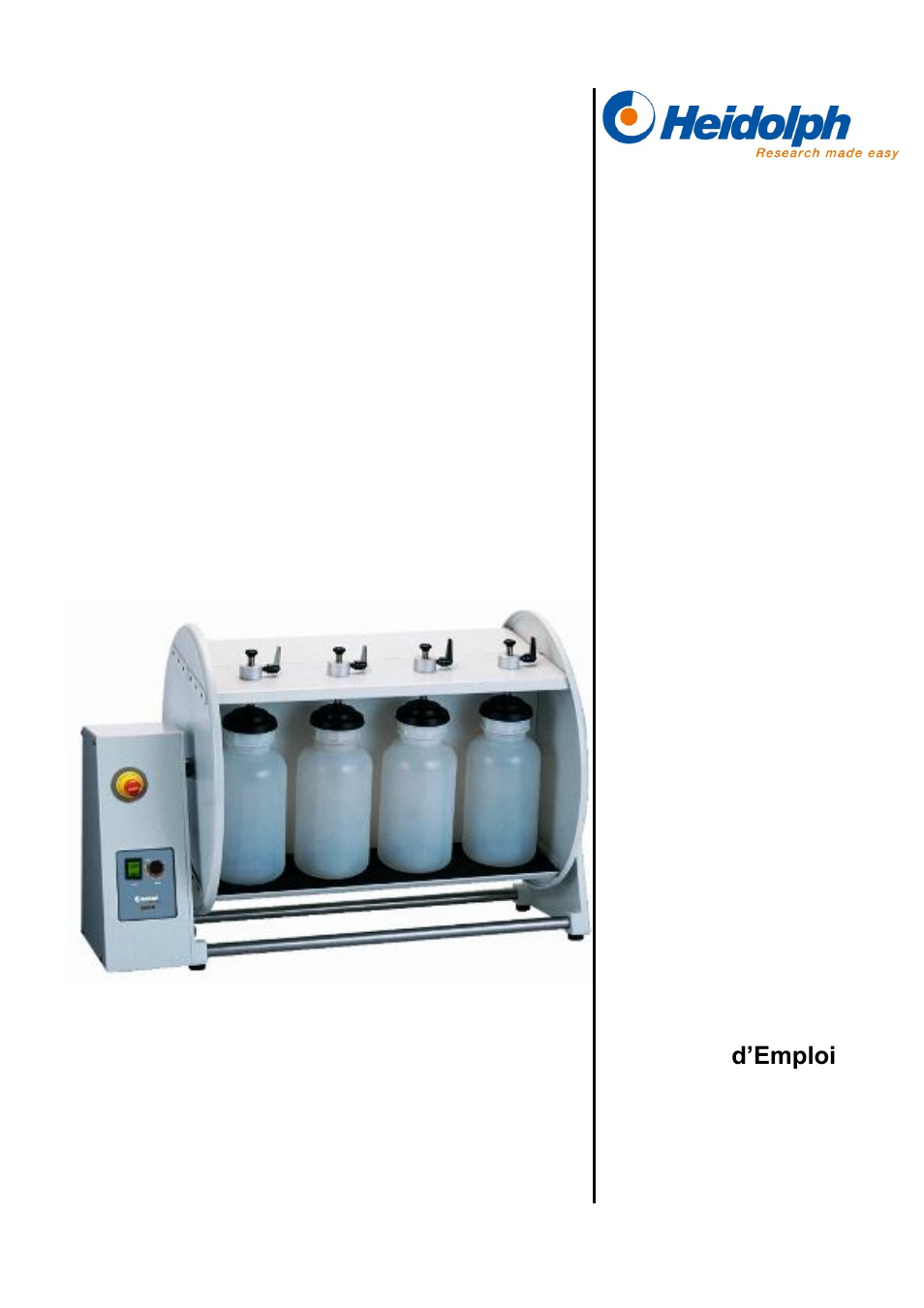 Heidolph REAX 20 User Manual | 54 pages