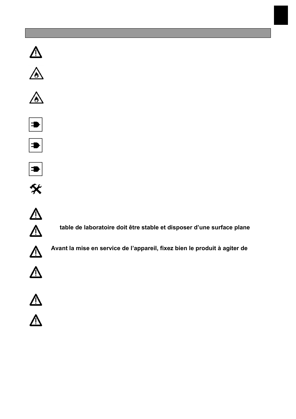 Consignes de sécurité | Heidolph REAX 20 User Manual | Page 25 / 54