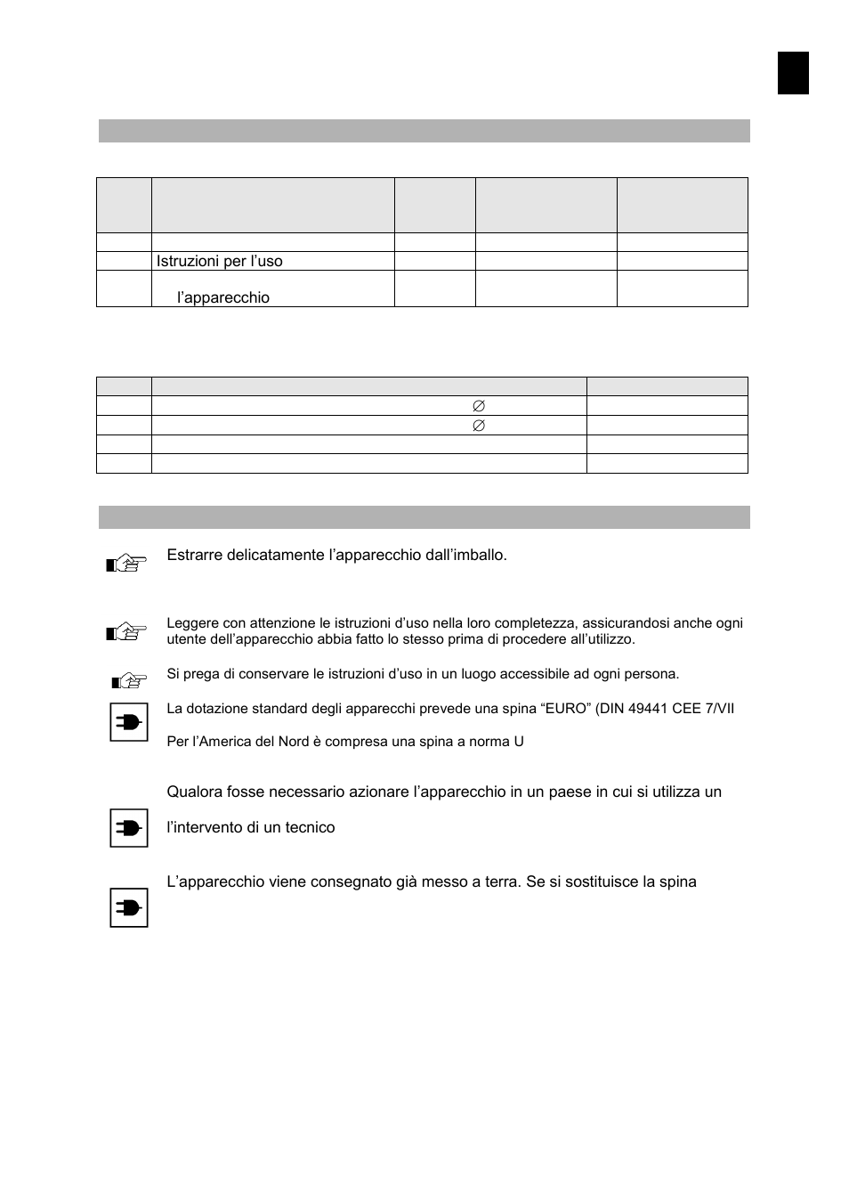 I i i, Entità della fornitura ed accessori, Informazioni generali | Heidolph Multi Reax User Manual | Page 49 / 60