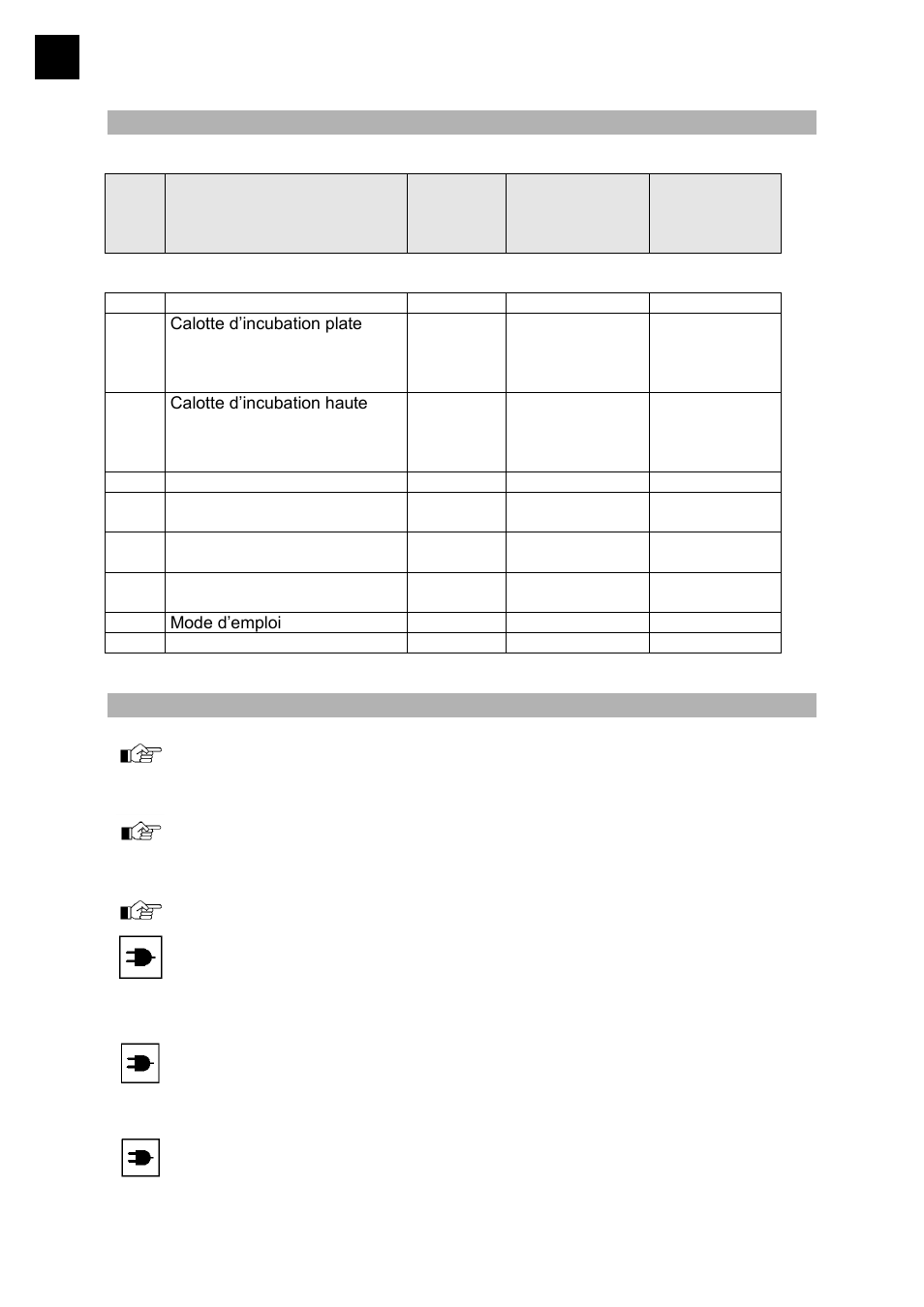 Volume de livraison et accessoires, Instructions générales | Heidolph Incubator 1000 User Manual | Page 28 / 64