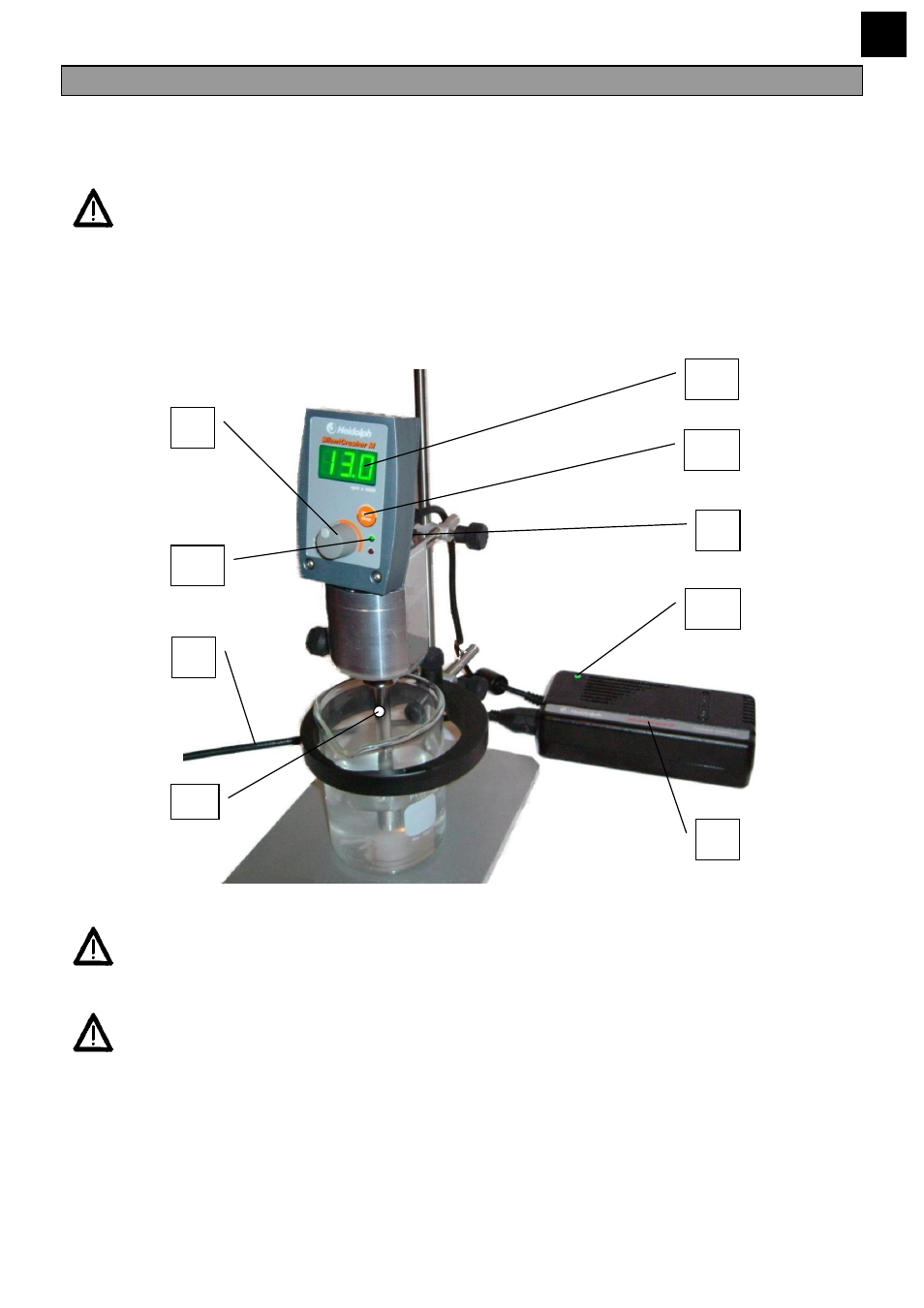 Bedienung und betrieb, Erät in, Etrieb nehmen | Heidolph SilentCrusher M User Manual | Page 11 / 146