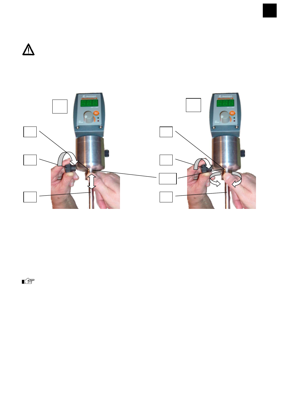 Erkzeugwechsel, Etriebsdauer | Heidolph SilentCrusher M User Manual | Page 13 / 146