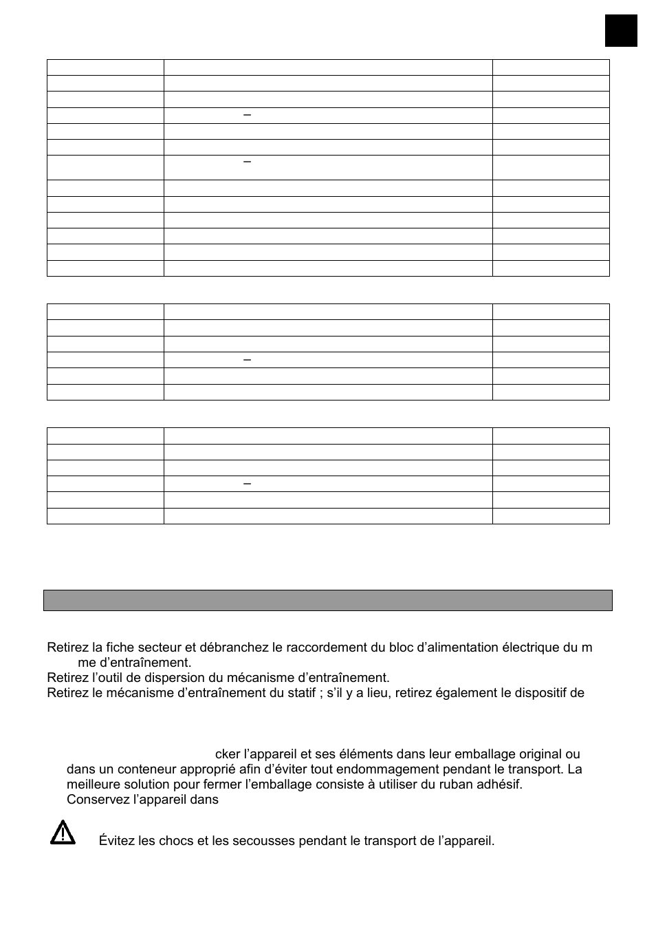 Demontage, transport et stockage | Heidolph SilentCrusher M User Manual | Page 77 / 146