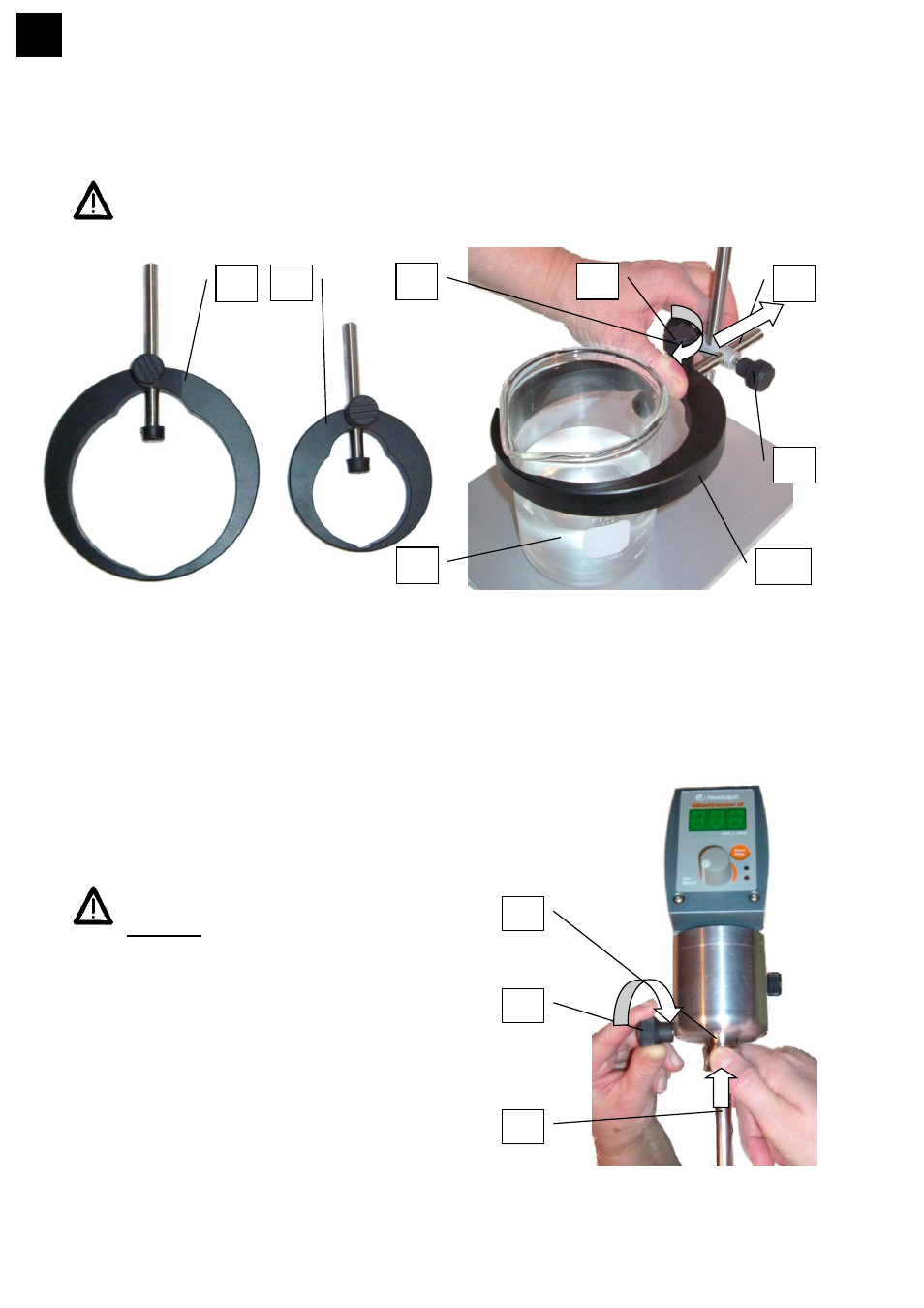 Ispergierwerkzeug, Tandard, Einsetzen | Heidolph SilentCrusher M User Manual | Page 8 / 146
