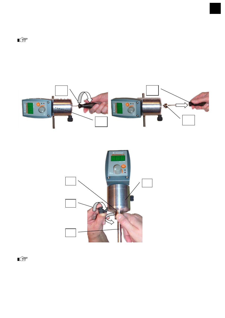Edichtetes, Ispergierwerkzeug einsetzen | Heidolph SilentCrusher M User Manual | Page 9 / 146