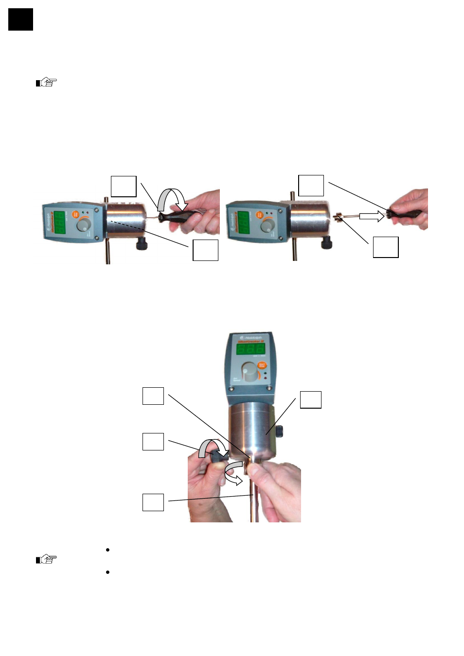 Nserción de la herramienta dispersante sellada | Heidolph SilentCrusher M User Manual | Page 94 / 146