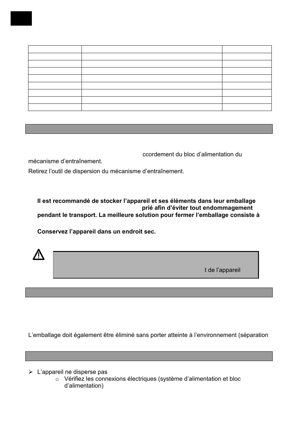 Demontage, transport et stockage, Mise au rebut, Problemes de fonctionnement et corrections | Heidolph SilentCrusher S User Manual | Page 54 / 98