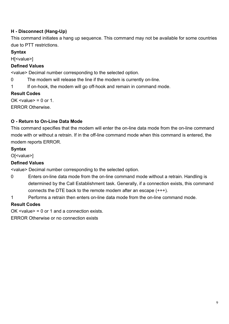HiRO H50083 V92 56K User Manual | Page 9 / 16