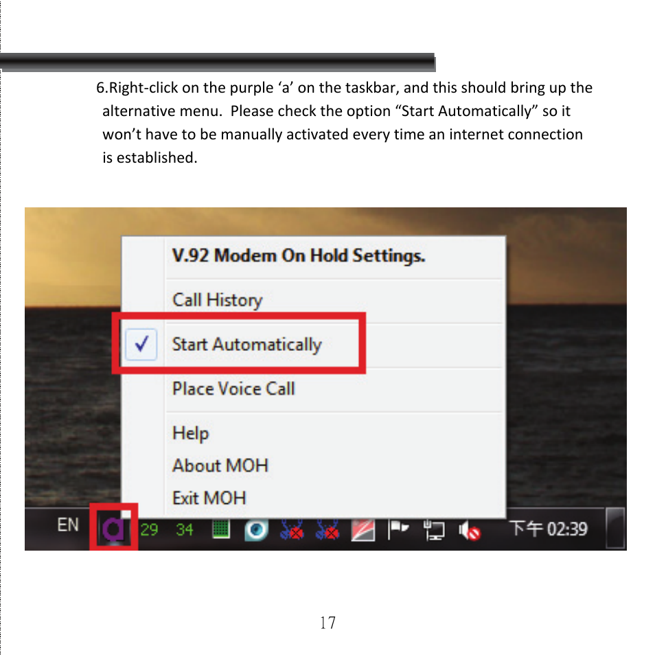 HiRO H50113 V92 56K User Manual | Page 18 / 36