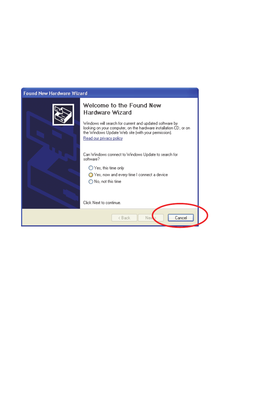 Windows xp | HiRO H50191 User Manual | Page 17 / 46