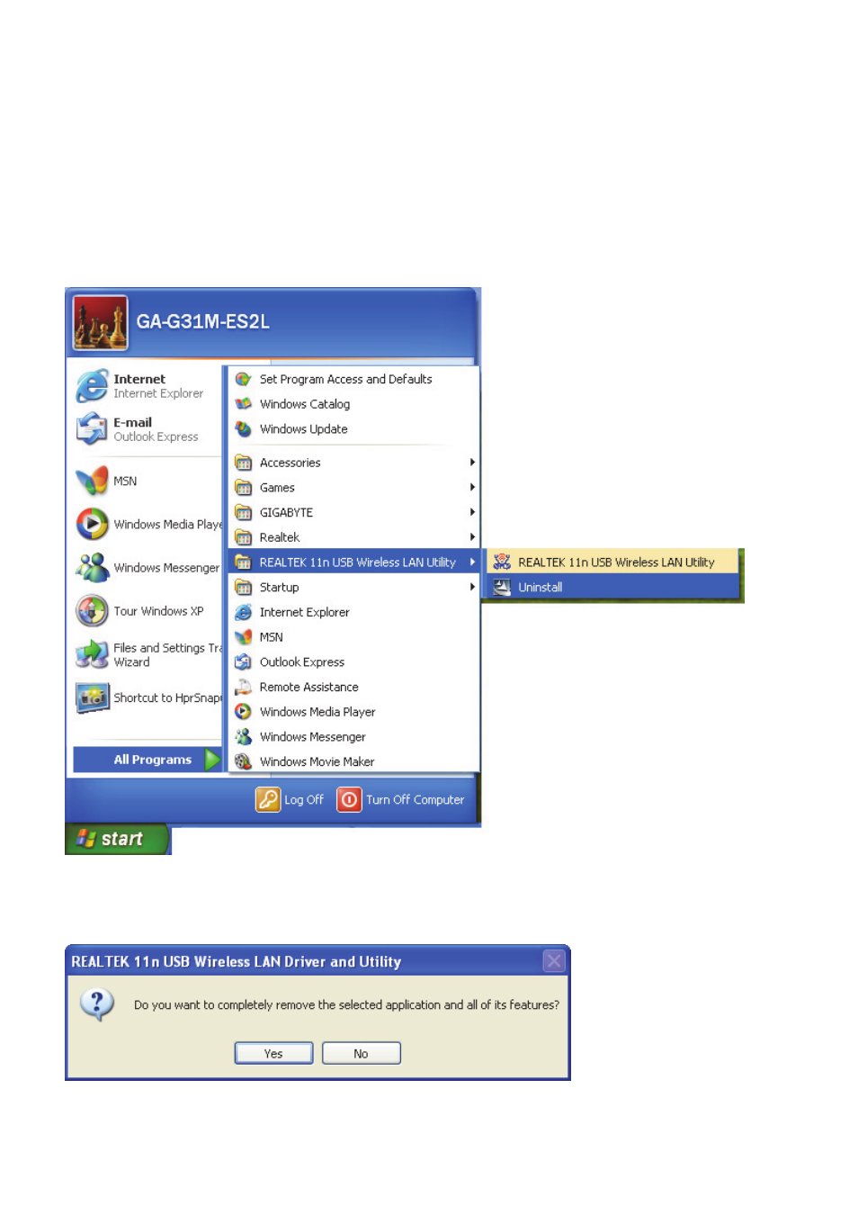 Uninstall | HiRO H50191 User Manual | Page 43 / 46