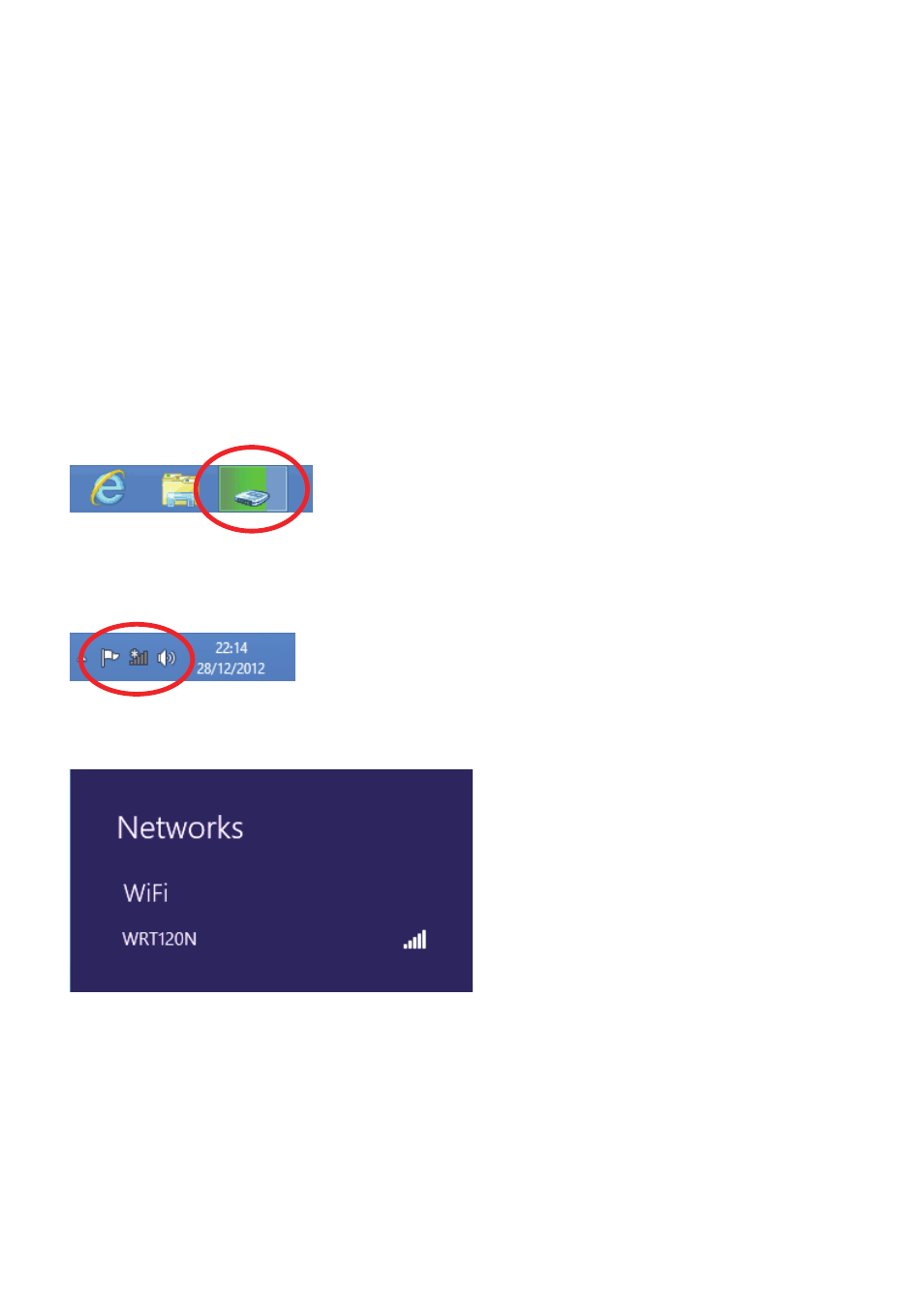 Wireless usb adapter installation, Windows 8 – method 1 | HiRO H50191 User Manual | Page 5 / 46