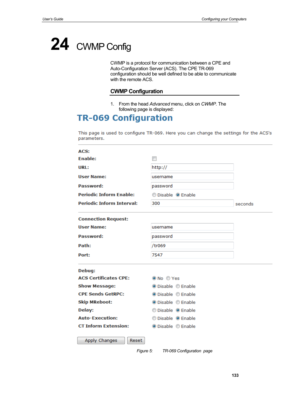 Cwmp config | HiRO H50212 User Manual | Page 133 / 211