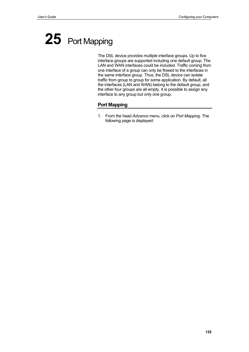 Port mapping | HiRO H50212 User Manual | Page 135 / 211