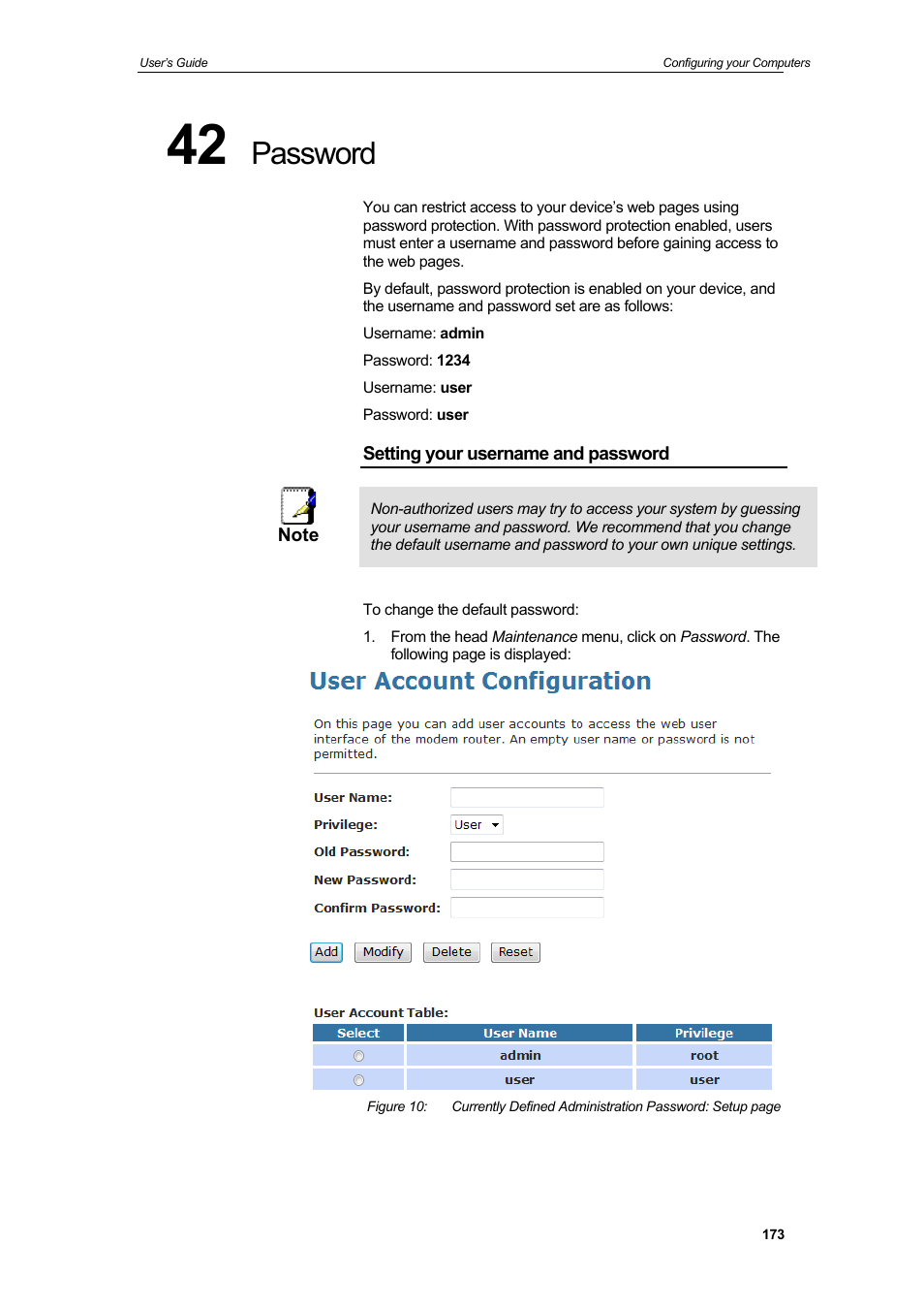Password | HiRO H50212 User Manual | Page 173 / 211