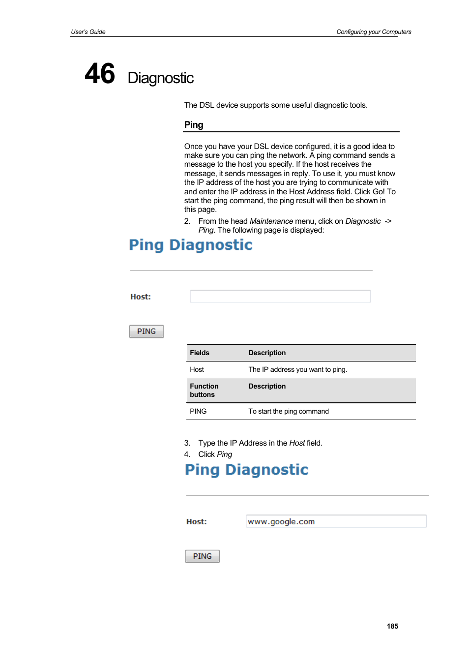 Diagnostic | HiRO H50212 User Manual | Page 185 / 211