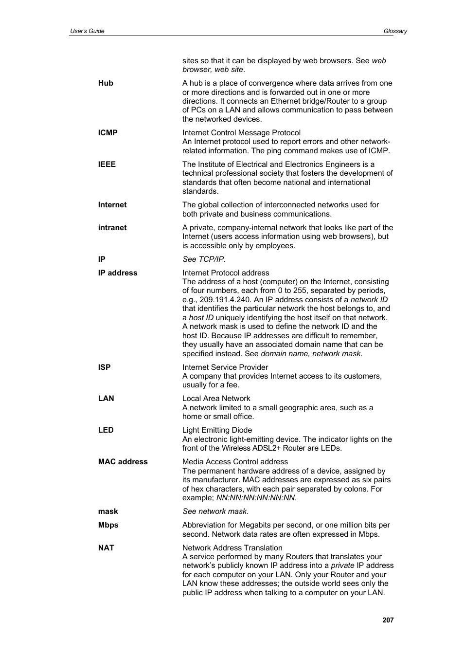 HiRO H50212 User Manual | Page 207 / 211
