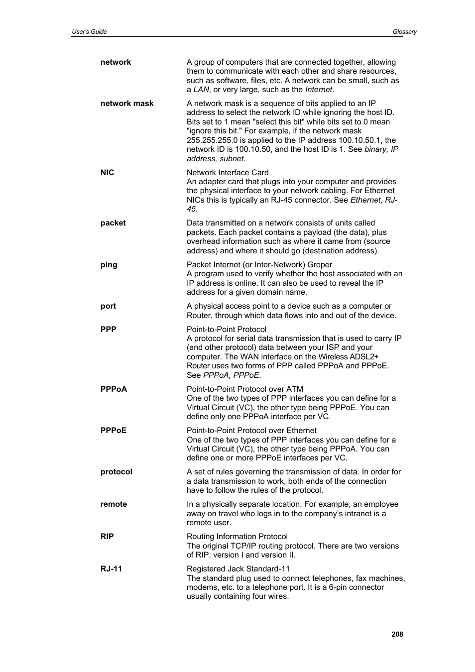 HiRO H50212 User Manual | Page 208 / 211