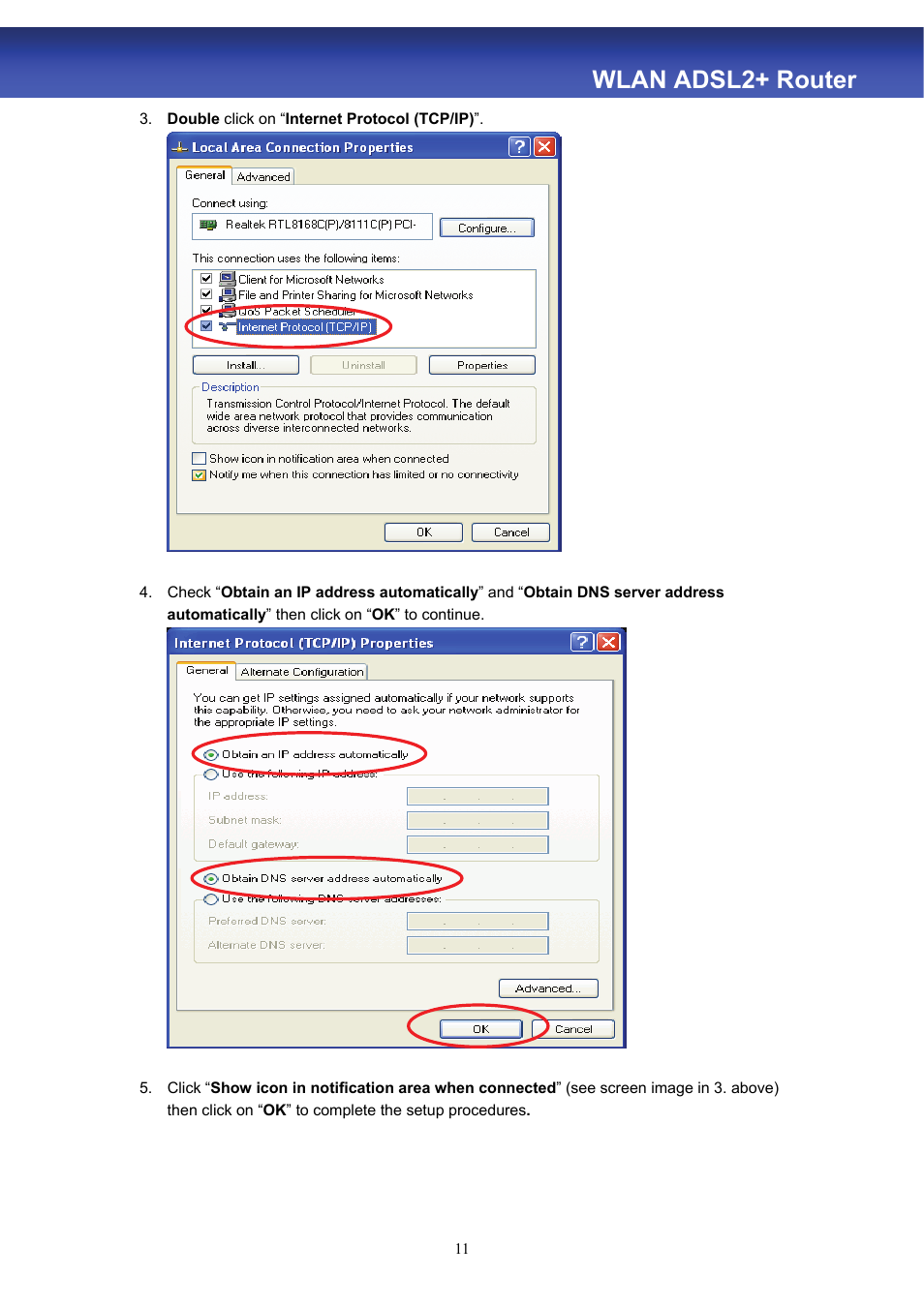 Wlan adsl2+ router | HiRO H50188 User Manual | Page 13 / 71