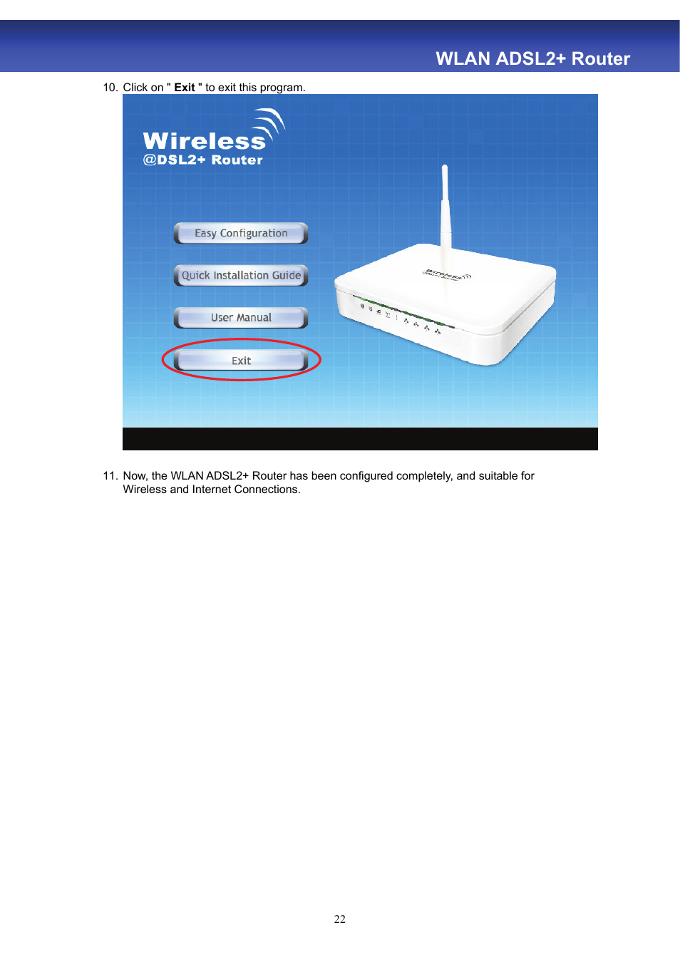 Wlan adsl2+ router | HiRO H50188 User Manual | Page 24 / 71